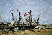 Eugene Boudin Trouville oil painting on canvas